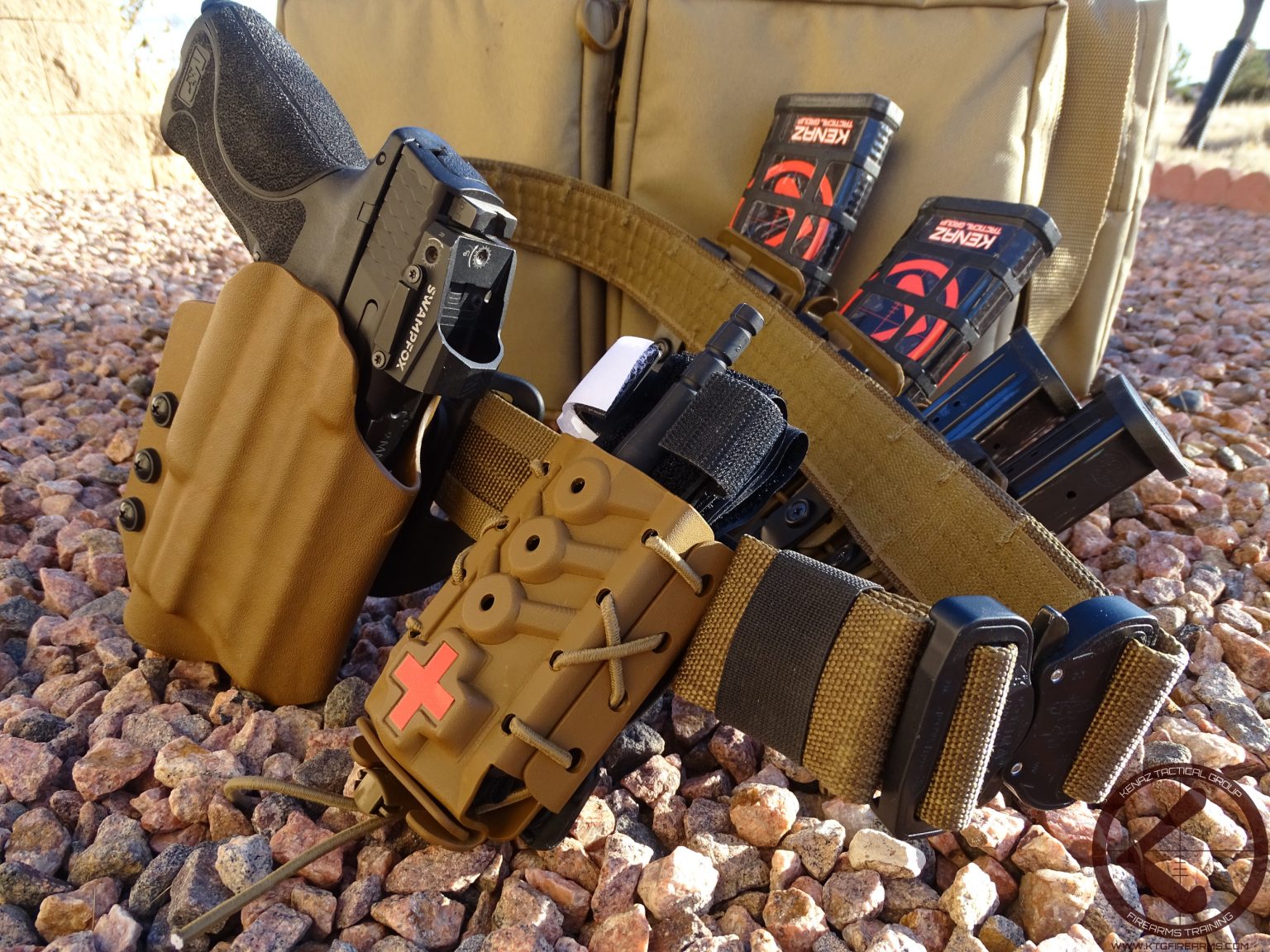Blue Alpha Gear Molle Belt rig Kenaz Tactical Group Inc.