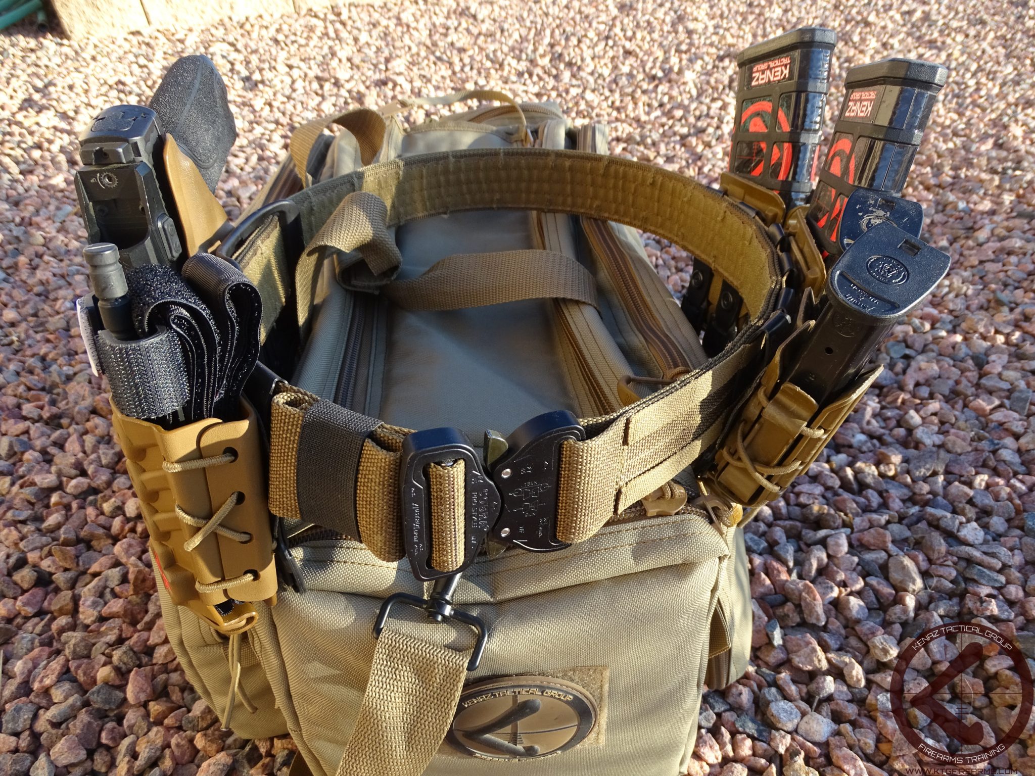 Blue Alpha Gear Molle Belt rig Kenaz Tactical Group Inc.