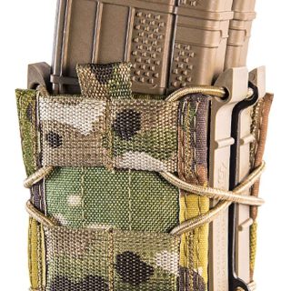 High Speed Gear Taco Molle Double Magazine Pouch MultiCam Nylon w/Polymer Divider