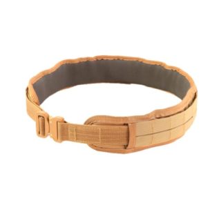 High Speed Gear Hunting Gear Slim Grip Padded Belt 30.5in Small Coyote Brown